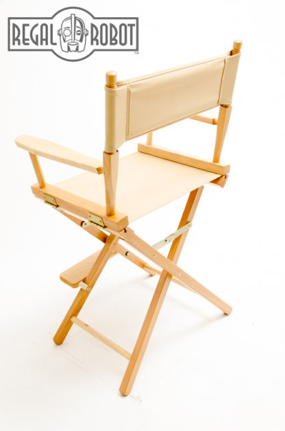 Contemporary folding directors chair made in the USA