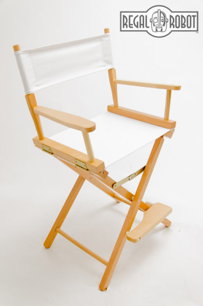Contemporary folding directors chair made in the USA