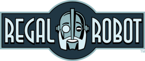 Regal Robot themed furniture and decor company