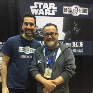 Pablo Hidalgo and Tom Spina at Star Wars Celebration