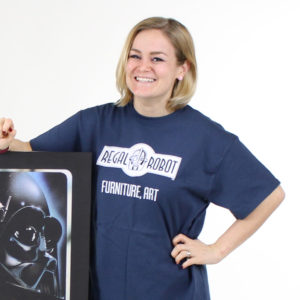 regal robot furniture art t-shirt