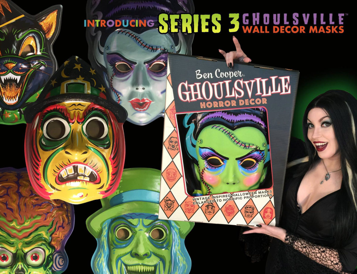 ghoulsville-ben-cooper-wall-decor-masks - Regal Robot