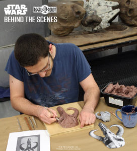 mythosaur or Boba Fett skull sculptures