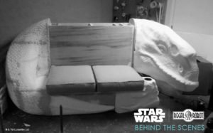 Dewback loveseat custom furniture art