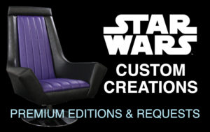 star wars furniture for adults - emperor's throne lounge chair