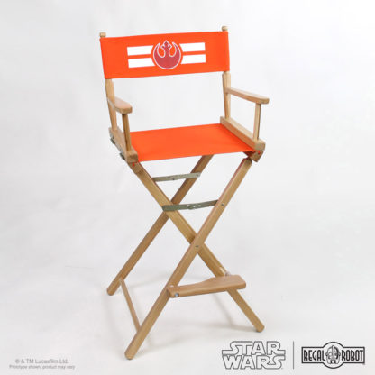 Star Wars furniture for adults, Rebel logo director's chair