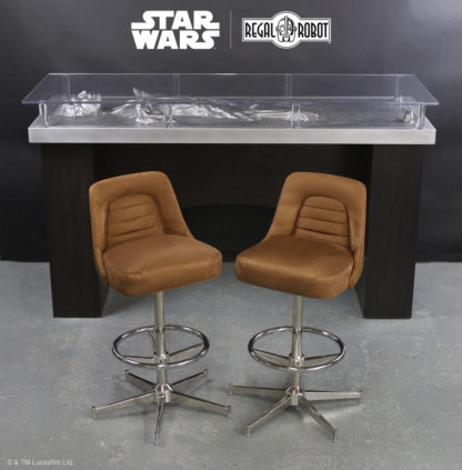 custom Han Solo Carbonite table and stools