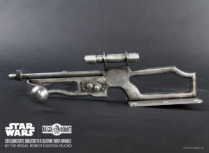 all metal bowcaster prop style door hardware