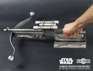 all metal bowcaster prop style door hardware