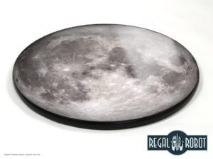 full moon photo laminate table top