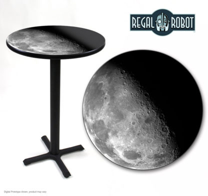 half moon photo table and top