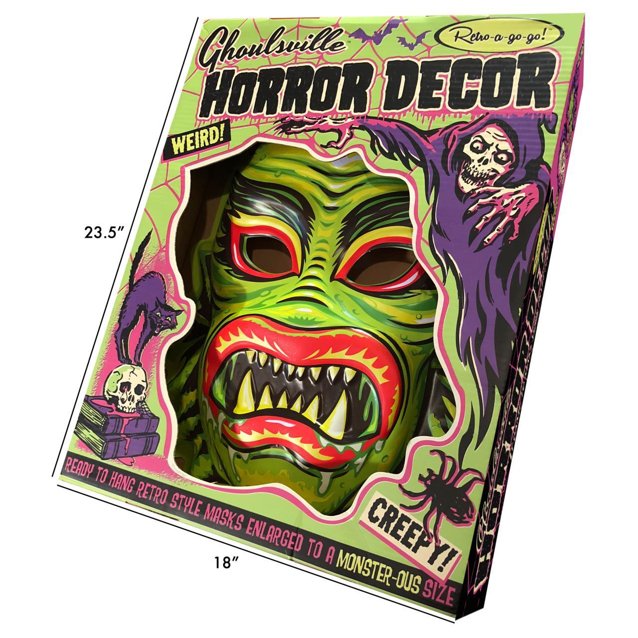 10% Off Ghoulsville Wall Decor Masks by Retro-a-go-go! - Regal Robot