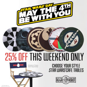 Star Wars furniture, pub table or cafe table