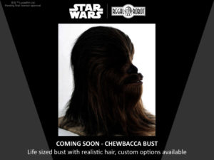 life sized Chewbacca from Star Wars