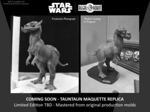 Phil Tippett Tauntaun statue