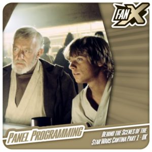 Luke and Ben at the Cantina