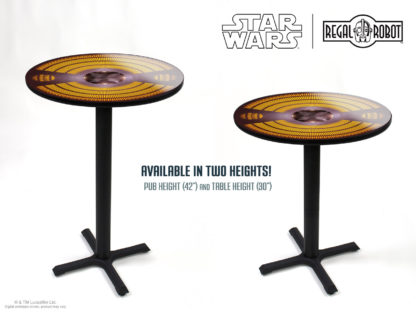 Star Wars Carbonite pub or table height photo printed tables