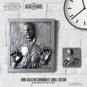 Han Solo Carbonite prop wall art