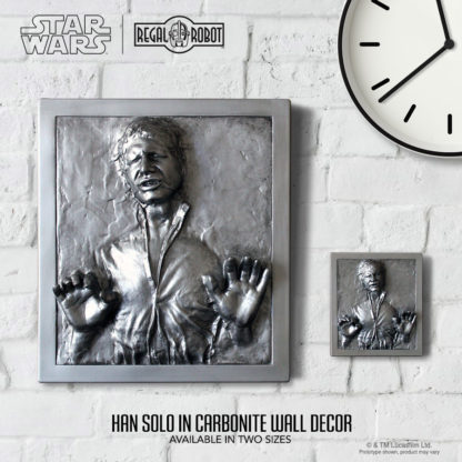 Han Solo Carbonite prop wall art