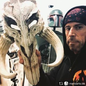 The Mandalorian skull, large size
