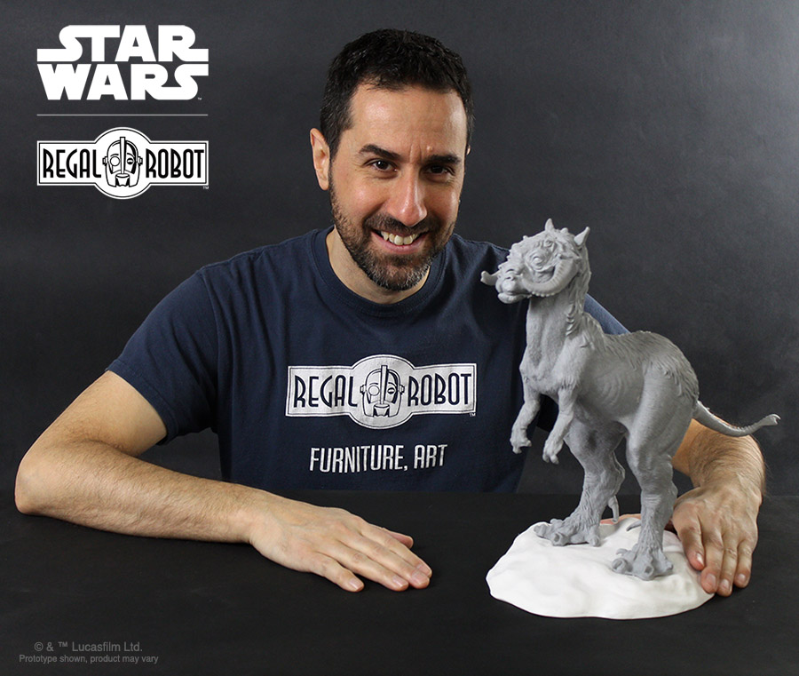 Tauntaun sculpture from The Empire Strikes Back