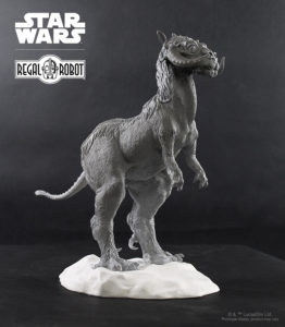 tauntaun statue from Star Wars