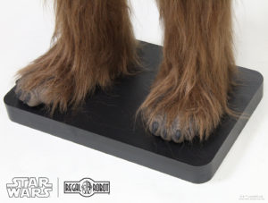 Custom lifesized Star Wars statue of Chewbacca