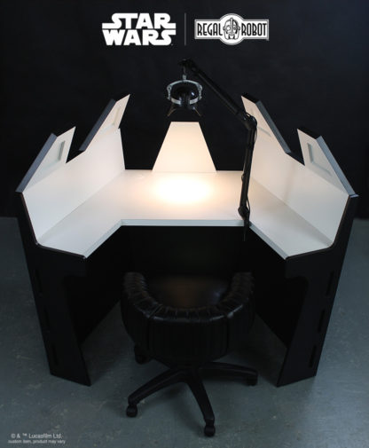 Custom Star Wars desk created by Regal Robot