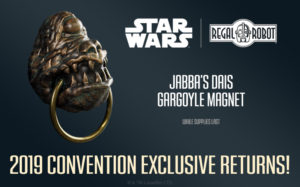 Jabba the Hutt dais Abyssin gargoyle