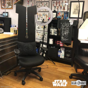 Grand Moff Tarkin's chair by Regal Robot