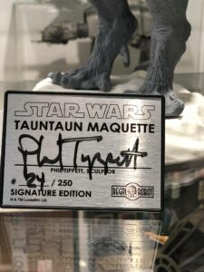 tauntaun stop motion puppet replica