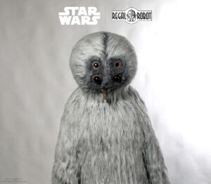 custom Star Wars life sized statue of cantina alien