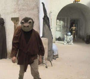 snaggletooth cantina bar sign