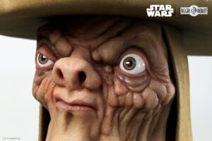 life-sized Jabba's Palace alien bust