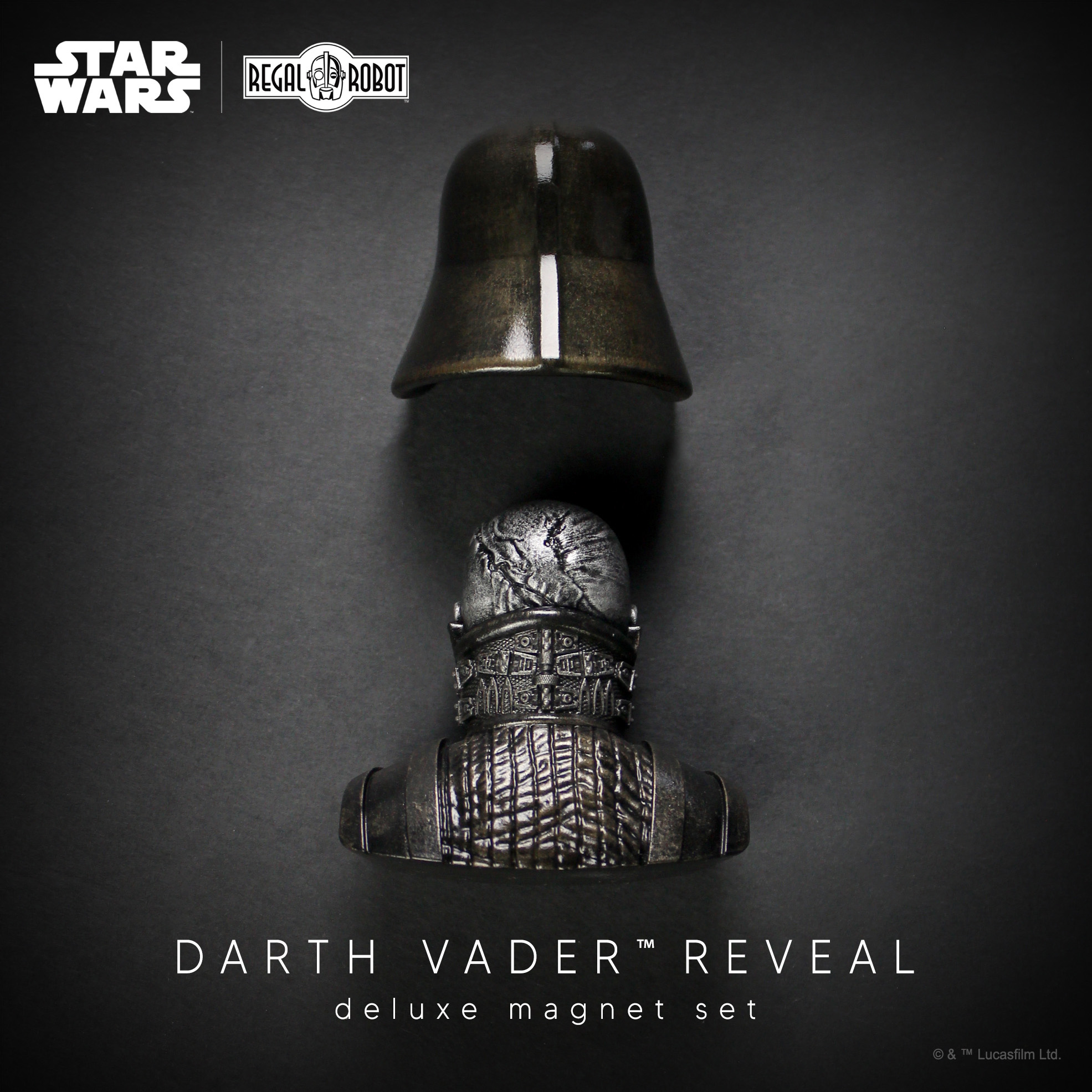 Darth Vader™ Reveal Magnet Set – Regal Robot