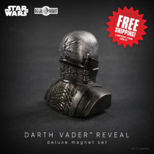 Darth Vader meditation chamber reveal sculpture magnet