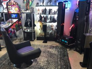 Star Wars Return of the Jedi Emperor throne room scene chair