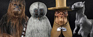 Star Wars busts and lifesized figures and statues