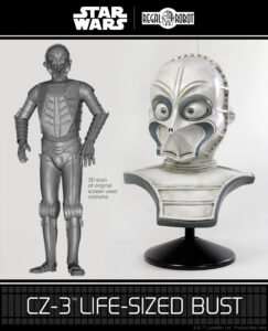 1:1 bust of CZ series droid like CZ-3 or CZ-4