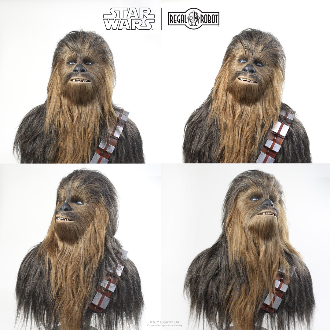 Star Wars lifesize bust statue Chewbacca the Wookiee