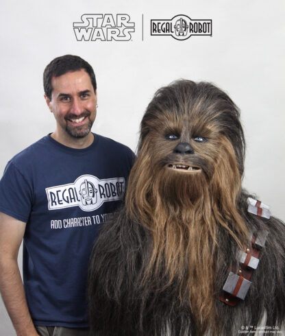 Tom Spina lifesize mask Chewbacca the Wookiee