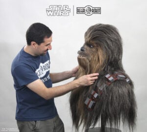 star wars bust collectible Chewbacca 1:1