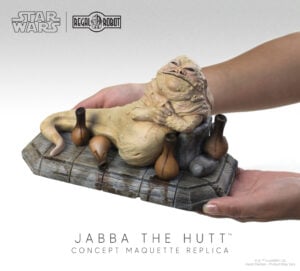 jabba the hutt figure or statue
