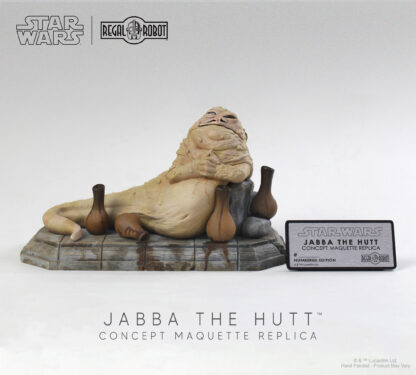 jabba the hutt figure or statue