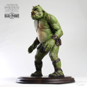 Gamorrean guard Star Wars statue from The Mandalorian
