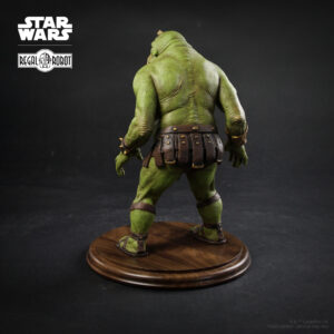 Gamorrean guard Star Wars statue from The Mandalorian