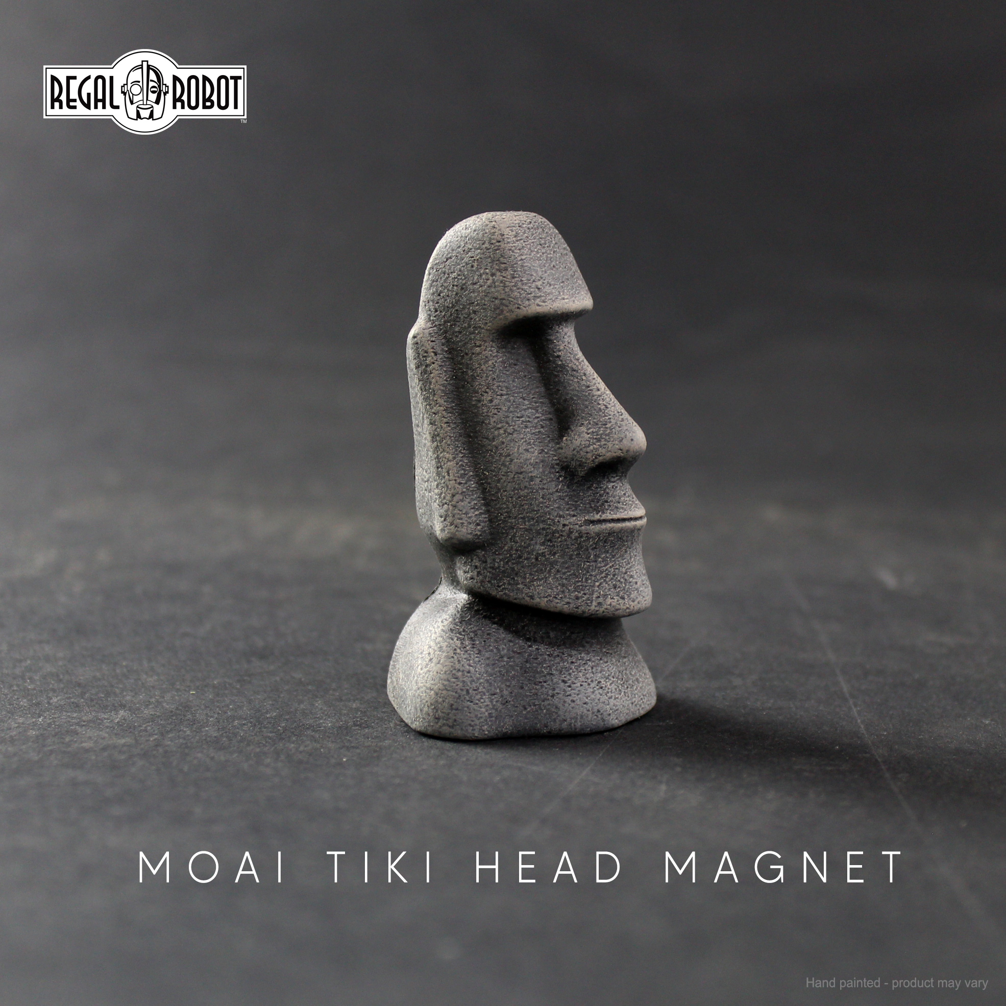 Moai Tiki Magnet – Regal Robot