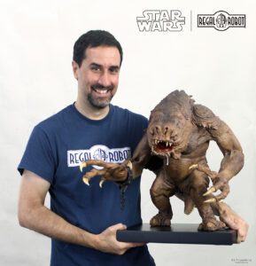 1:1 prop replica Rancor from Return of the Jedi