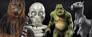 Star wars replica prop characters