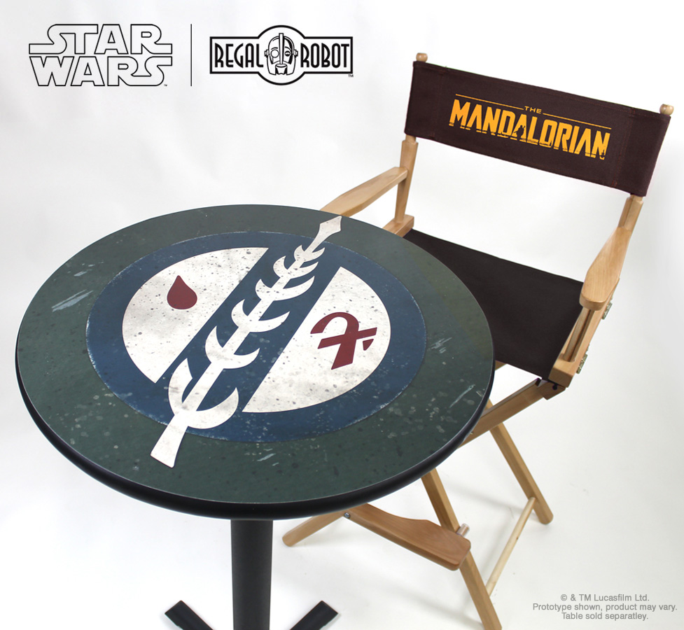 Star wars director chair from the Mandalorian